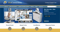 Desktop Screenshot of proconnections.com